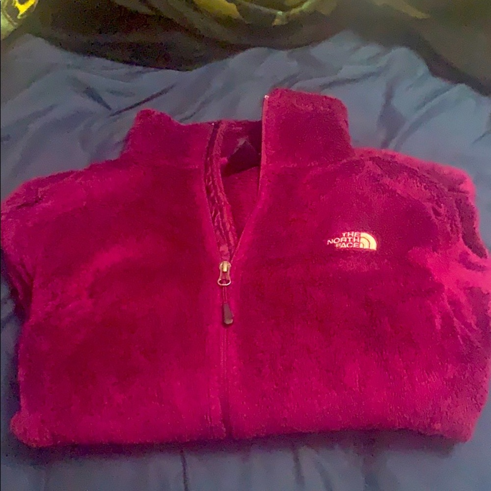 Maroon North Face Fleece